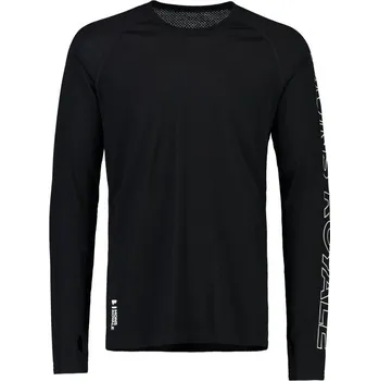 Merino triko Mons Royale Temple Tech LS black Černá L