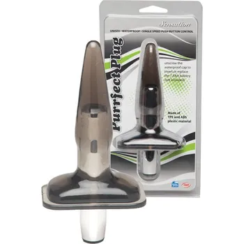 Anální kolík Purrfect Plug Smoke