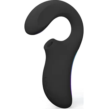 Vibrátor LELO Enigma Double Sonic (Black), dvojitý sonický vibrátor