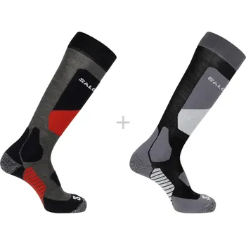 Podkolenky Salomon S/Access 2-Pack Velikost ponožek: 36-38 / Barva: mix2