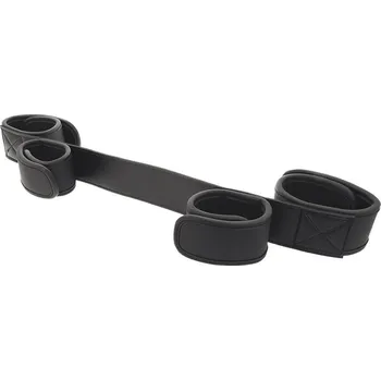 Fetish Submissive SPREADER BAR černá roztahovací bondážní tyč