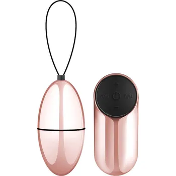 Vibrační vajíčko na dálkové ovládání Rosy Gold NEW VIBRATING EGG v barvě růžového zlata