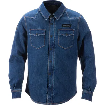 Pánská košile Pánská motocyklová riflová košile Yamaha Faster Sons Velikost: M