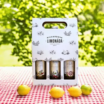 Limonáda Balíček Richardovy limonády - Richardova limonáda, 3x 330 ml