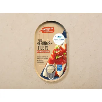MSC filety ze sledě v rajčatovém krému, 200 g