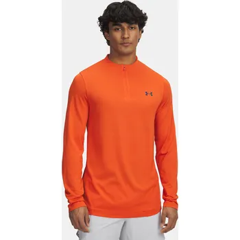 Pánské tričko Under Armour Vanish Elite Seamless 1/4 1382798-844 Oranžová XXL