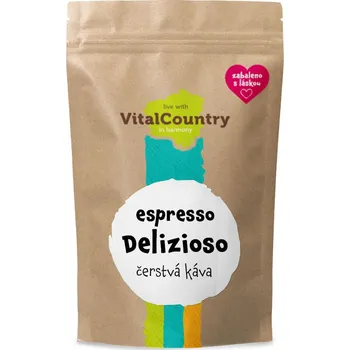 Káva Vital Country Delizioso Espresso káva Varianta: Zrnková, Množství: 1kg