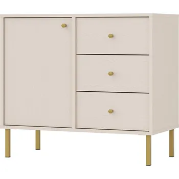 Komoda Komoda se šuplíky IROS 2 - béžová / zlatá