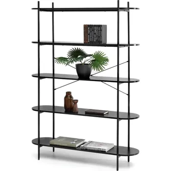 regál Policový regál FENDER - černý