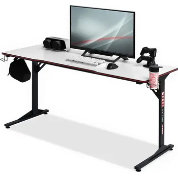 Psací stůl Psací stůl 160 HARO - černý / bílý