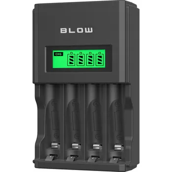 Nabíječka baterií Rychlá nabíječka BLOW pro baterie a akumulátory 240V AA AAA s LCD displej