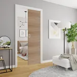 Posuvné dveře do pouzdra SALMA - 90 cm, dub sonoma