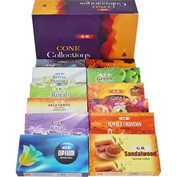 Vonná tyčinka Vonné františky GR Cone Collections sada 12 x 10 ks