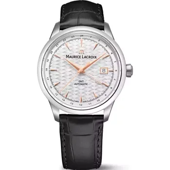 Hodinky Maurice Lacroix - 756048-SS001-130-2 - Automatic Vagues du Jura GMT Limited Edition