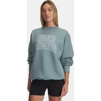 Dámská mikina Dámská mikina Under Armour Rival Flc OS Varsity Crew 6007880-323 Zelená SM