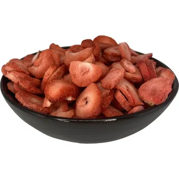 Sušené ovoce RAW lyofilizované jahody - plátky, 50 g