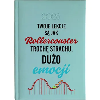 Kalendář Knižní kalendář 2026 A5 FunnyCase vícebarevný