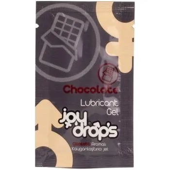 Lubrikační gel JoyDrops Chocolate Lubricant Gel - 5 ml sachet
