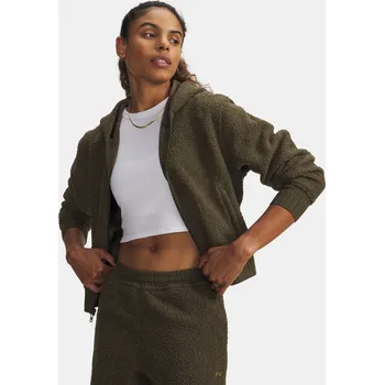 Dámská mikina Dámská mikina Under Armour UA High Pile Fleece Jkt-G 6007322-308 Zelená SM
