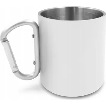 Hrneček 280 ml z nerezové oceli s karabinou | Pari