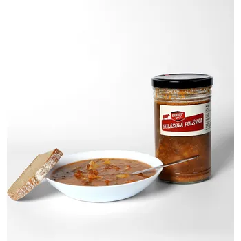 Hotové jídlo Gulášová polévka - 2-3 porce, 900 ml