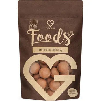 Lískové ořechy v mléčně čokoládě, 80 g