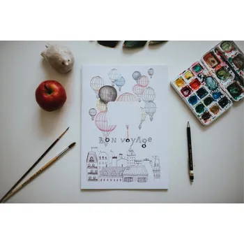 Sešit Školní ekologický sešit Bon Voyage - A6 linkovaný, č. 624