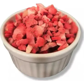 Sušené ovoce RAW lyofilizované jahody - kousky, 100 g