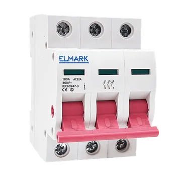spínač Elmark Modulový vypínač ISS 3P 40A | třípólový odpojovač na DIN lištu pro elektroinstalace