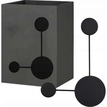 Nástěnné svítidlo Nástěnné svítidlo XPart černé, integrovaný LED zdroj 8 W