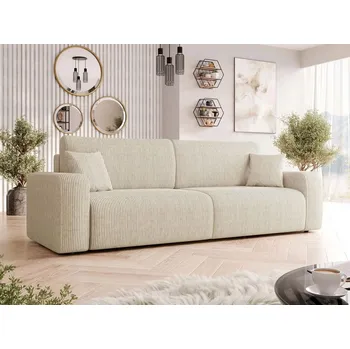 Pohovka Pohovka s úložným prostorem CLEBURNE - krémová