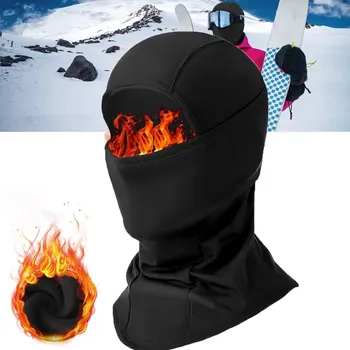 Kukla BALAKLAVA BAVLNĚNÁ ČERNÁ | Maska na Motorku, Kolo, Běhání