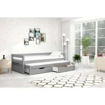 Dětská postel Dětská postel TAIGA - 90x200, šedá