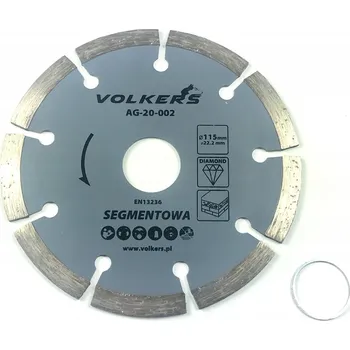 Řezný kotouč Diamantový kotouč Volkers AG-20-002 115 x 22,2 mm