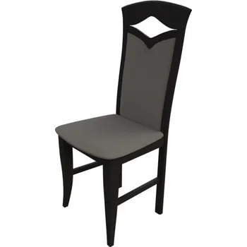 Jídelní židle Jídelní židle MOVILE 30 - wenge / šedá ekokůže