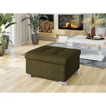 Taburet Taburetka do obýváku NELLI 1 - olivová