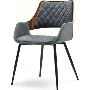 Jídelní židle Jídelní židle SORCHA - ořech / šedá