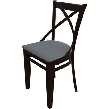 Jídelní židle Židle do jídelny MOVILE 41 - ořech / šedá 1