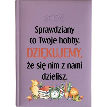 Diář Knižní kalendář 2026 A5 FunnyCase vícebarevný