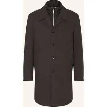 Pánské oblečení Bugatti Pánský Plášť, tmavě šedá, 48