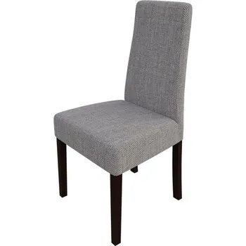 Jídelní židle Čalouněná jídelní židle MOVILE 38 - ořech / šedá 2