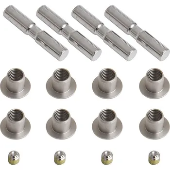 Komponent pro jízdní kolo Náhradní čepy SR Suntour pro sedlovku SP12 sada komplet stříbrné