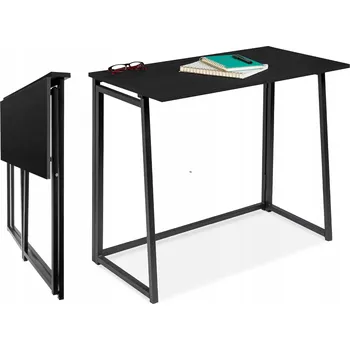 Psací stůl Obdélníkový psací stůl Cleo Art 80 x 40 x 75 cm černý