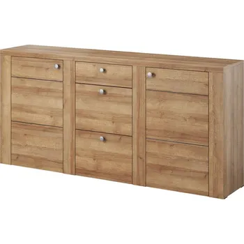 Komoda Dvoudveřová komoda LEONOR - dub riviera