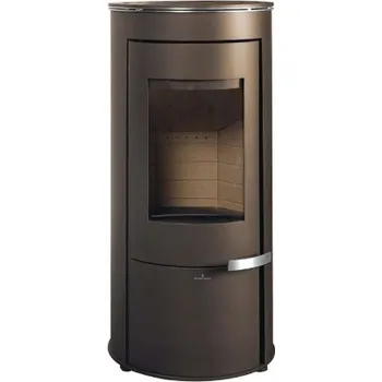 Krbová kamna Bronpi Dover hnědá metalíza