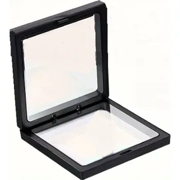 Fotorámeček 3D plovoucí rámeček s folií černý 7 x 7 cm