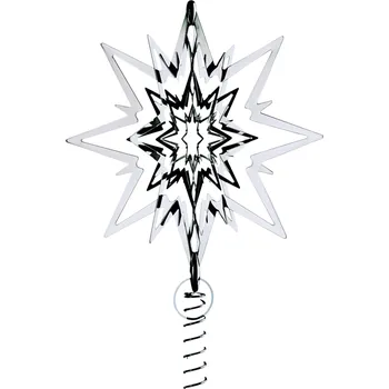 Vánoční dekorace Georg Jensen Christmas Collectibles vánoční ozdoba / špice na stromeček Star Palladium Large 24 cm zlatá