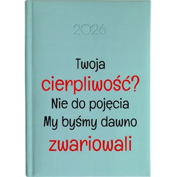 Kalendář Knižní kalendář 2026 A5 FunnyCase vícebarevný