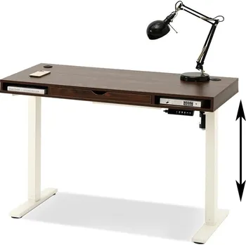 Psací stůl Pracovní stůl 120 HESOL - ořech / krémový