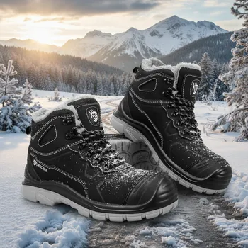 Pracovní obuv Procera Obuv VICTOR S3 WINTER Velikost 41 (UK- 7) černá